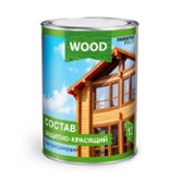 Защитно-красящий состав для древесины FARBITEX быстросохнущий; махагон; 0.75 л (4300010650)