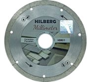 Круг алмазный отрезной Millimeter 125х22.23х1 мм Hilberg HM01