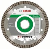 Круг алмазный отрезной Best for Ceramic Extraclean Turbo (115х22.2 мм) для УШМ Bosch (2 608 602 478)