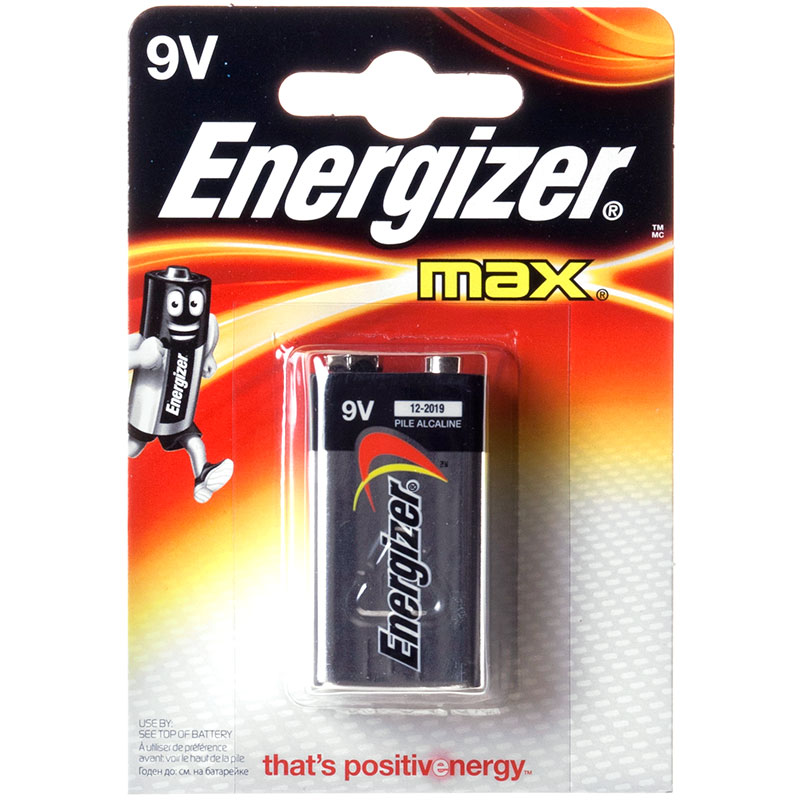 Батарейка 9V MAX Energizer E300115902 Батарейка 9V MAX Energizer E300115902