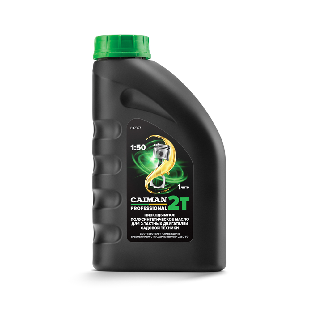 Масло для 2-х такт дв. Caiman Professional 1 л. 637827