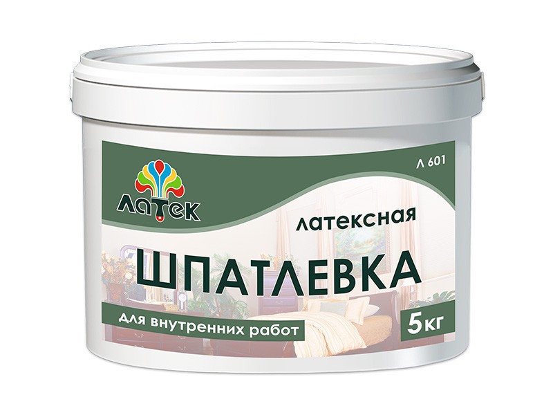 Шпатлевка латексная Л601 9кг С615 Шпатлевка латексная Л601 9кг С615