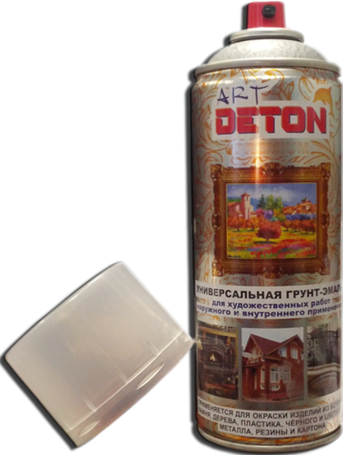 Краска аэрозольная зеркально-металлическая Deton Медный DTN-A07279 Краска аэрозольная зеркально-металлическая Deton Медный DTN-A07279