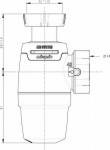 Сифон для мойки без выпуска Wirquin NEO 1 1/2 x 40 Air System 30987073 Сифон для мойки без выпуска Wirquin NEO 1 1/2 x 40 Air System 30987073