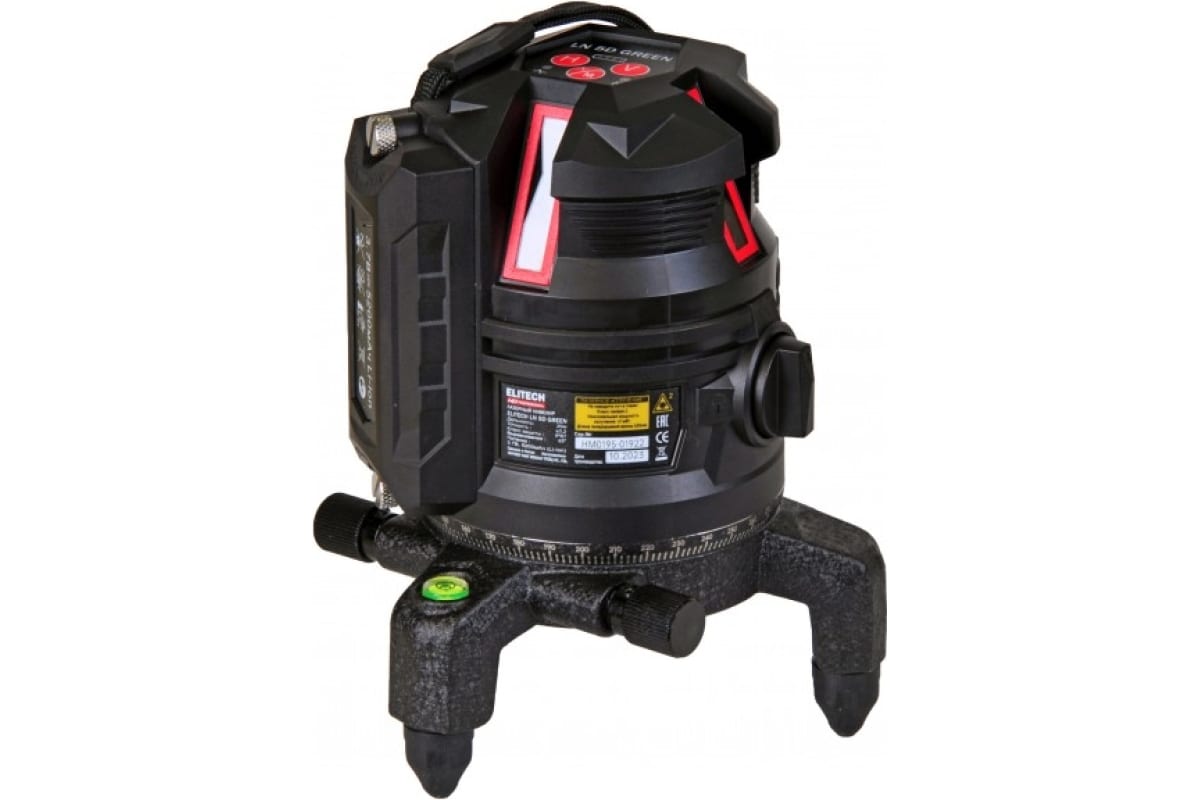 Нивелир лазерный Elitech LN 5D GREEN HD Нивелир лазерный Elitech LN 5D GREEN HD