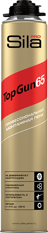 Пена монтажная Sila 65 875мл профессиональная STANDARD SPTGS65