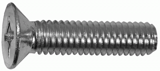 Винт с потайной головкой М 5X60 нерж Винт с потайной головкой М 5X60 нерж
