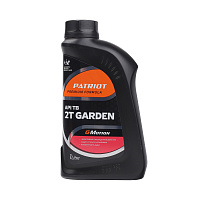 Масло для 2-х тактных двигателей Patriot G-Motion 2T GARDEN 1л 850030300 Масло для 2-х тактных двигателей Patriot G-Motion 2T GARDEN 1л 850030300