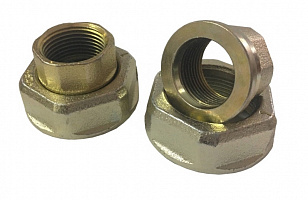 Гайки R1/2 " х R1" MS Гайки R1/2 " х R1" MS