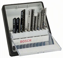 Набор пилок для лобзика (комплект смешанный 10 штук) BOSCH 2607010574 Набор пилок для лобзика (комплект смешанный 10 штук) BOSCH 2607010574
