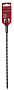 Бур Elitech SDS+ ф 6х200/260 1820.028300