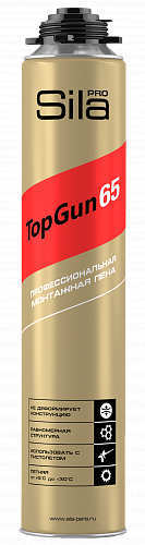 Пена монтажная PENOSIL 65л 875мл Sila Pro TopGun проф SPTG65P875S