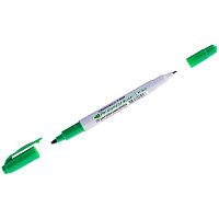 Маркер Crown зеленый двухсторонний Multi Marker Twin P-800W- зеленый Маркер Crown зеленый двухсторонний Multi Marker Twin P-800W- зеленый