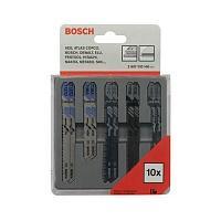 Набор пилок для лобзика 10 штук BOSCH 2.607.010.148 Набор пилок для лобзика 10 штук BOSCH 2.607.010.148