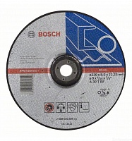 Круг шлифовальный ф230х8,0х22 для стали вогнутый (1/10) BOSCH 2 608 600 386 Круг шлифовальный ф230х8,0х22 для стали вогнутый (1/10) BOSCH 2 608 600 386