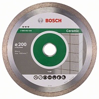 Круг алмазный ф200х25,4 мм керамика Bf Ceramic BOSCH 2.608.602.636 Круг алмазный ф200х25,4 мм керамика Bf Ceramic BOSCH 2.608.602.636
