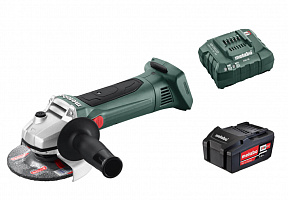 УШМ аккумуляторная Metabo 125мм W 18 LTX 125 1х4,0 Ач + ЗУ ASC55 T04155 УШМ аккумуляторная Metabo 125мм W 18 LTX 125 1х4,0 Ач + ЗУ ASC55 T04155