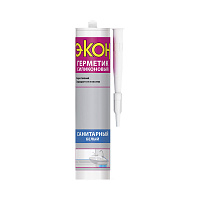 Герметик силиконовый санитарный прозрачный Henkel 280мл ЭКОН 971724 Герметик силиконовый санитарный прозрачный Henkel 280мл ЭКОН 971724