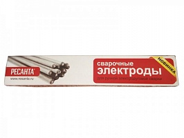 Сварочные электроды Ресанта МР-3 d3 (пачка 1 кг) 71/6/20 Сварочные электроды Ресанта МР-3 d3 (пачка 1 кг) 71/6/20