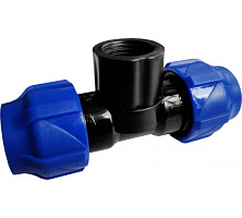 Тройник ПНД VALFEX 50х1 1/2"х50 ВР (2/12) 1210015011250 Тройник ПНД VALFEX 50х1 1/2"х50 ВР (2/12) 1210015011250
