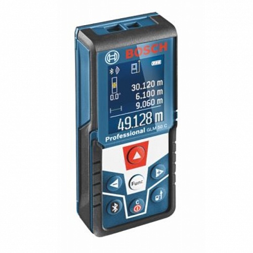 Лазерный дальномер Bosch GLM 50C + фитнес-браслет (0 615 994 0LS) Лазерный дальномер Bosch GLM 50C + фитнес-браслет (0 615 994 0LS)