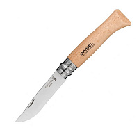 Нож Opinel №8 нержавеющая сталь бук (блистер) 000405 Нож Opinel №8 нержавеющая сталь бук (блистер) 000405