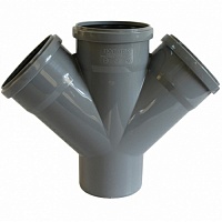 Крестовина одноплоскостная PP 110/110/110 x 45° SINIKON 506016.E Крестовина одноплоскостная PP 110/110/110 x 45° SINIKON 506016.E
