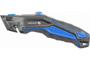 Нож со сменными лезвиями трапеция HOGERT (3лез) HT4C641 Нож со сменными лезвиями трапеция HOGERT (3лез) HT4C641