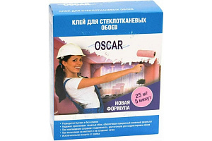 Клей 200 г для стеклотканевых обоев GO200-k Oscar Клей 200 г для стеклотканевых обоев GO200-k Oscar