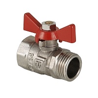 Кран шаровой 1/2" FM бабочка COMPACT Кран шаровой 1/2" FM бабочка COMPACT