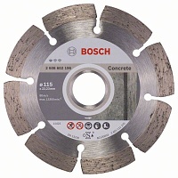 Алмазный круг 115х22 бетон Pf Concrete BOSCH 2.608.602.196 Алмазный круг 115х22 бетон Pf Concrete BOSCH 2.608.602.196