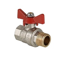 Кран шаровой 1" FM бабочка (6/90) Valtec VT.218.N.06 Кран шаровой 1" FM бабочка (6/90) Valtec VT.218.N.06