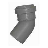 Отвод PP ф 50 мм угол 45° PipeLite 504029.L Отвод PP ф 50 мм угол 45° PipeLite 504029.L