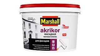 Краска В/Э-ФАС "Marshall" "Akrikor" bs BW 1л Краска В/Э-ФАС "Marshall" "Akrikor" bs BW 1л