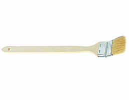Кисть радиаторная 4"/100 мм светлая натуральная щетина T4P 0102140 Кисть радиаторная 4"/100 мм светлая натуральная щетина T4P 0102140