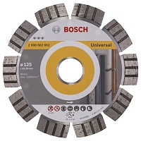 Алмазный круг 115х22 Ef Universal BOSCH 2.608.602.564 Алмазный круг 115х22 Ef Universal BOSCH 2.608.602.564