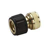 Коннектор латунный 3/4" с аквастопом Karcher 2.645-018 Коннектор латунный 3/4" с аквастопом Karcher 2.645-018