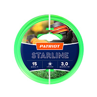 Леска Patriot ф3.0мм х 15м Starline звезда 805201066 Леска Patriot ф3.0мм х 15м Starline звезда 805201066