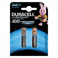 Батарейка Duracell AAA LR03-2BL Ultra Power 2шт алкалиновая Б0038762 Батарейка Duracell AAA LR03-2BL Ultra Power 2шт алкалиновая Б0038762