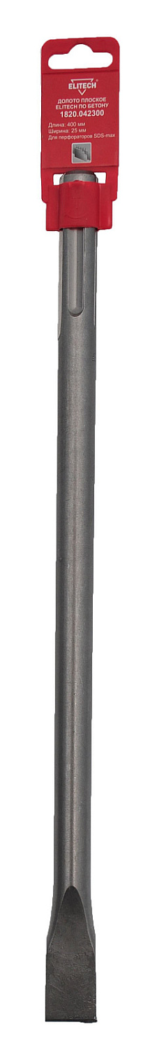 Зубило Elitech SDSmax 25х400мм 1820.042300 Зубило Elitech SDSmax 25х400мм 1820.042300