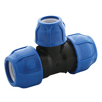 Тройник ПНД VALFEX 50х40х50 (2/10) 1210012504050 Тройник ПНД VALFEX 50х40х50 (2/10) 1210012504050