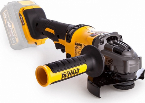 Угловая шлифмашина аккумуляторная DeWALT DCG 414 N FLEXVOLT, с бесщеточным двигателем, без АКБ и З/У Угловая шлифмашина аккумуляторная DeWALT DCG 414 N FLEXVOLT, с бесщеточным двигателем, без АКБ и З/У