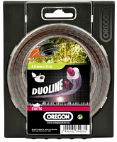 Леска для триммера (3,0 мм; 15 м) Duoline+ Oregon 518776 Леска для триммера (3,0 мм; 15 м) Duoline+ Oregon 518776