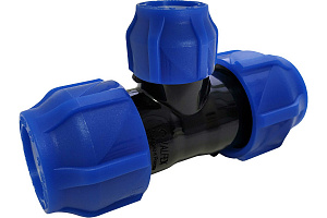 Тройник ПНД VALFEX 63х50х63 (1/6) 1210012635063 Тройник ПНД VALFEX 63х50х63 (1/6) 1210012635063