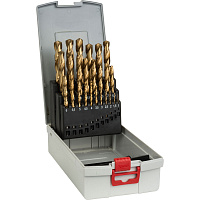 Набор сверл BOSCH 25 шт HSS-TiN 1-13мм 2 608 587 019 Набор сверл BOSCH 25 шт HSS-TiN 1-13мм 2 608 587 019