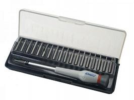 Отвертка со вставками для точечных работ 20 предметов Whirl Power 27350087/63-1020-2 Отвертка со вставками для точечных работ 20 предметов Whirl Power 27350087/63-1020-2