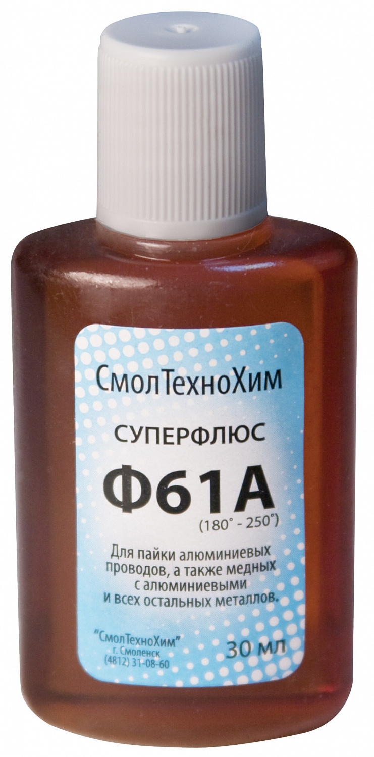 Флюс для паяльника FIT Ф-61А 30мл 60579 Флюс для паяльника FIT Ф-61А 30мл 60579