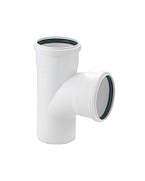 Тройник Sinikon Comfort Plus 508029.К 110х110х87°, белый Тройник Sinikon Comfort Plus 508029.К 110х110х87°, белый
