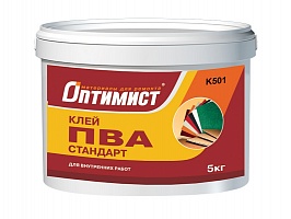 Клей ПВА стандарт К501 1кг Оптимист С311 Клей ПВА стандарт К501 1кг Оптимист С311
