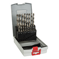 Набор сверл BOSCH 19 шт HSS-G 1-10мм 2 608 587 013 Набор сверл BOSCH 19 шт HSS-G 1-10мм 2 608 587 013